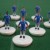 Subbuteo Andrew Table Soccer Chelsea 2006-2007 on classic Hasbro bases
